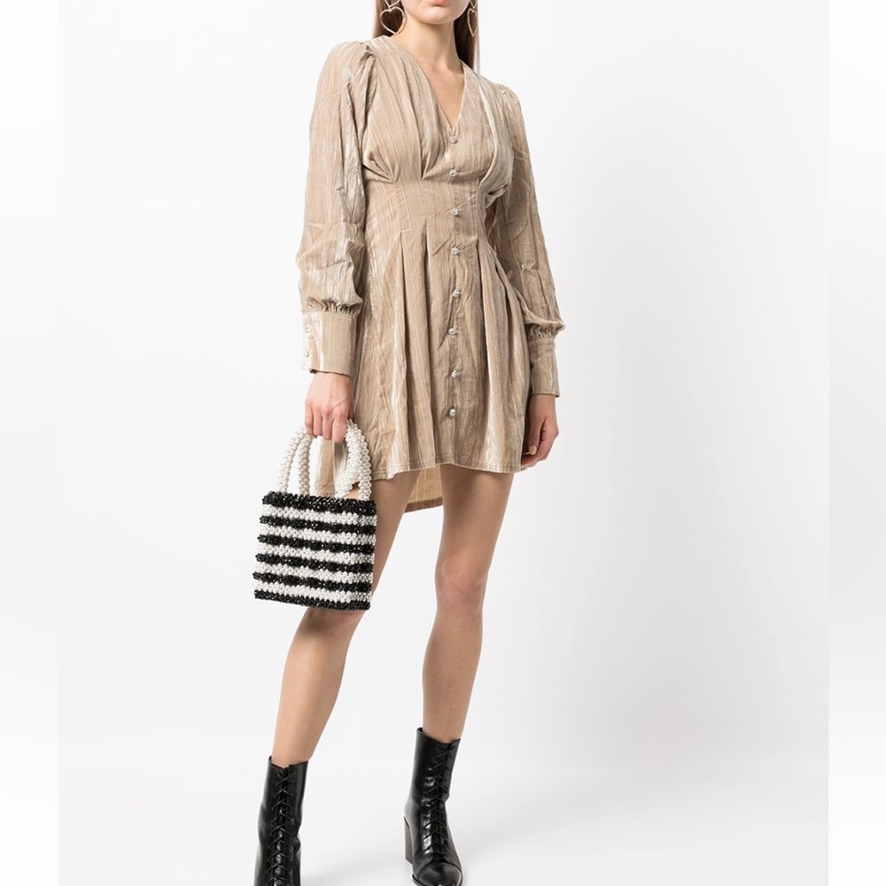b+ab textured velvet dress size xs Brand new